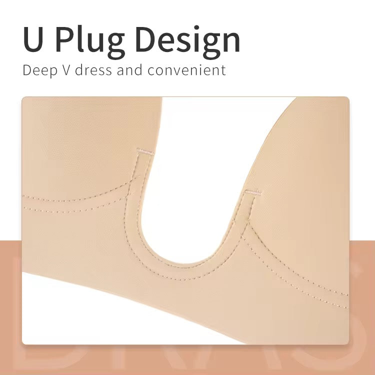 Plunge Push-up Adhesive Bra