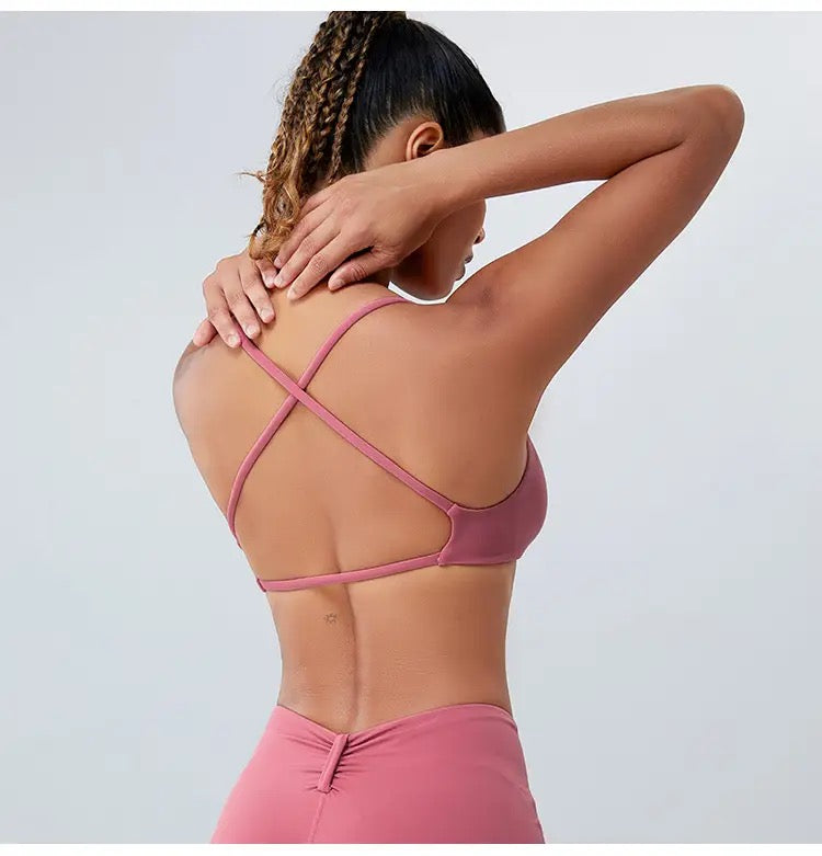 Backless Cross Back Bralette