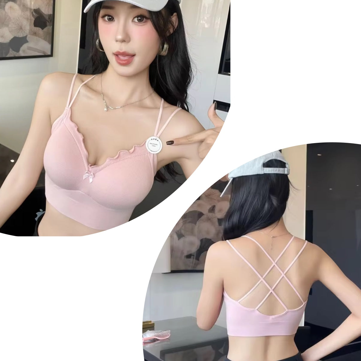 Cross Back Bralette