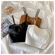 Leather Bralette