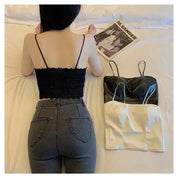 Leather Bralette