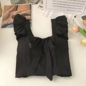 Sussie Built In bra Crop Top