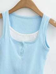 Rosy Built In Bra Top