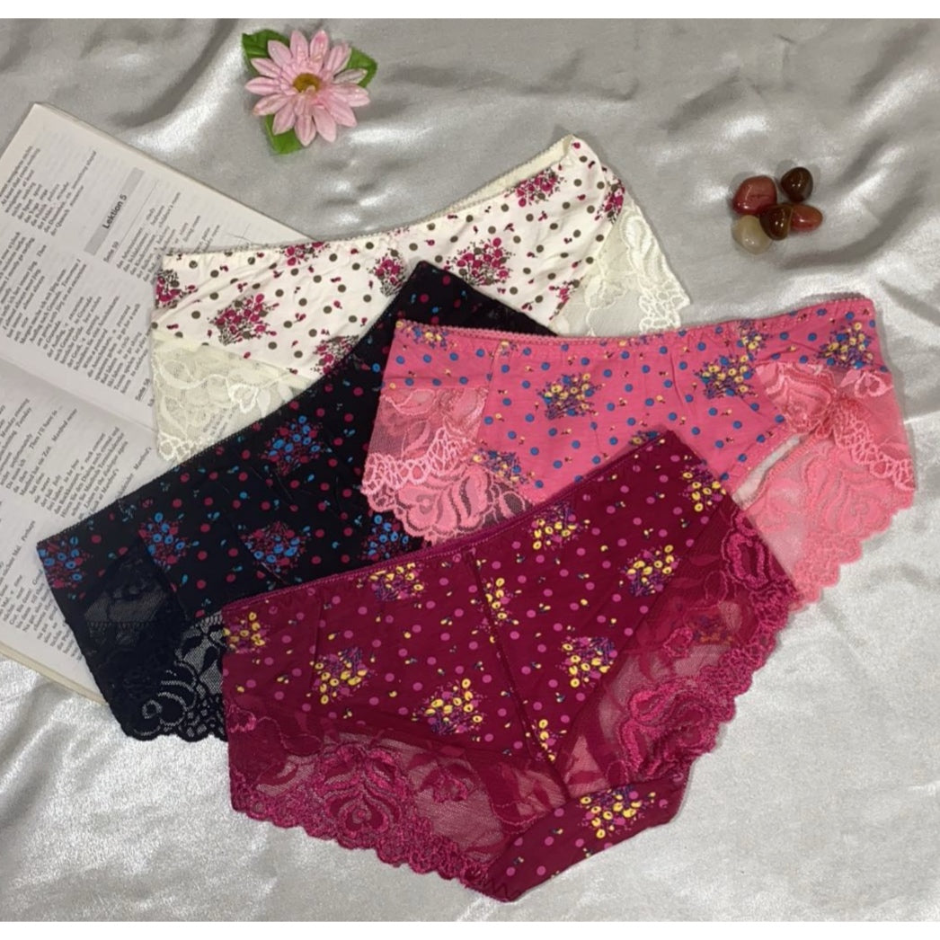 Cotton Net Panties