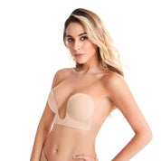 Plunge Push-up Adhesive Bra
