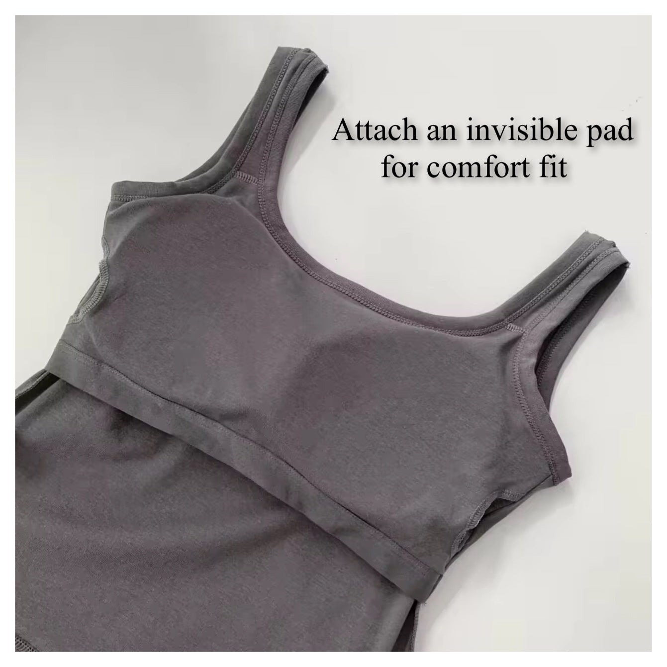 Cross back Padded Top