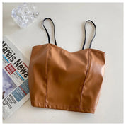 Leather Bralette