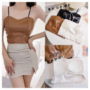 Leather Bralette