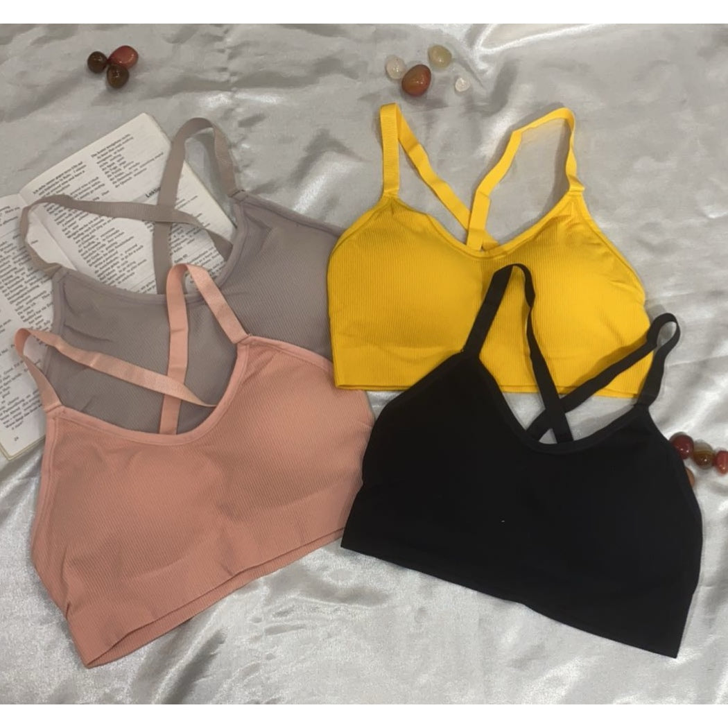 Cross Back Bralette