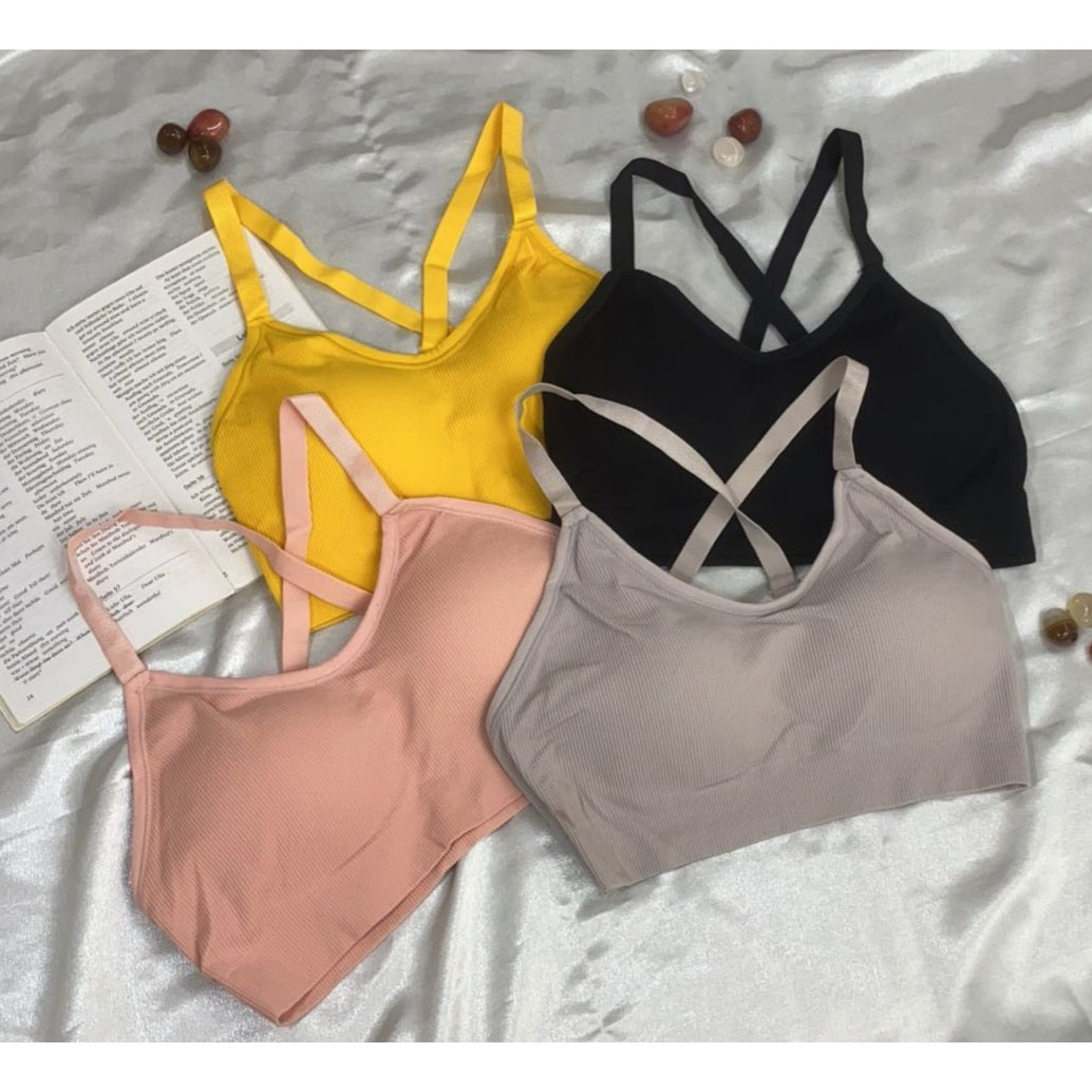 Cross Back Bralette