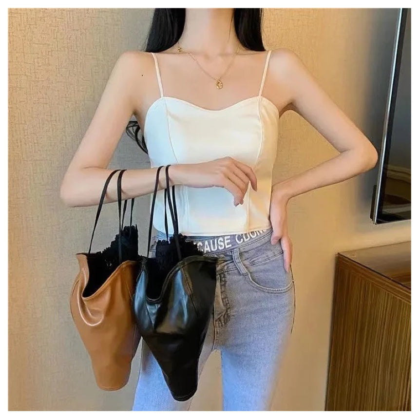 Leather Bralette