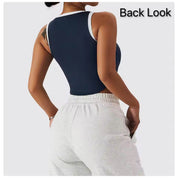Alex Built In Bra Crop-Top