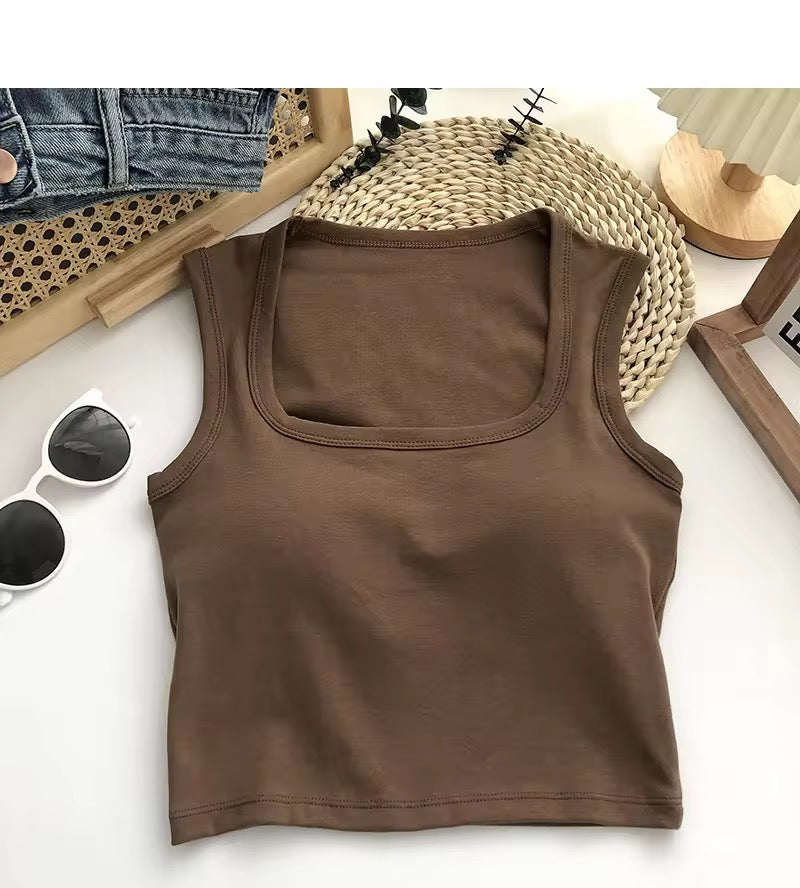 Aley Built In Bra Top