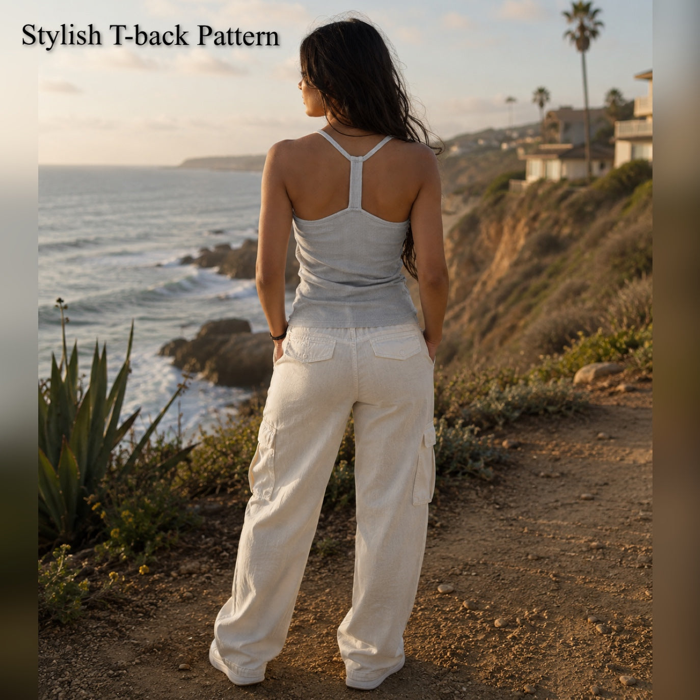 Joey T-back padded Top