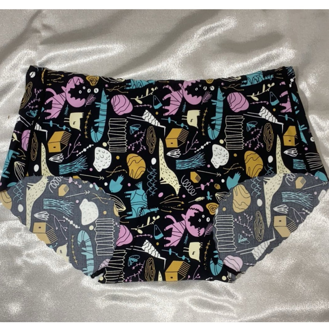 Seamless Printed Panties