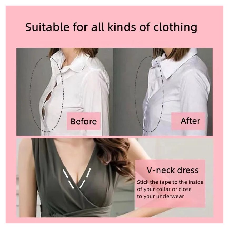 Clothing Tape [ Pack of 36 Straps ]