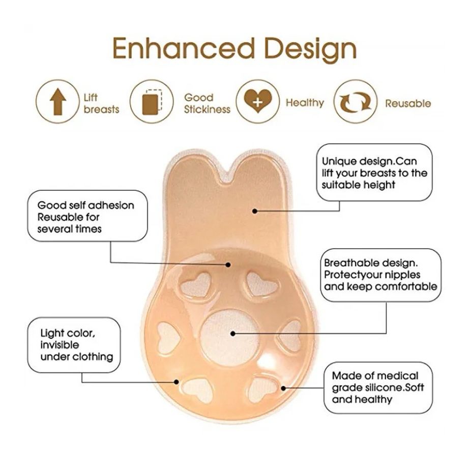 Push Up Silicon Bra
