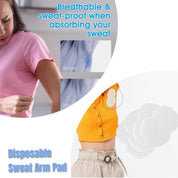 Sweat Arm Pad ( Each Packet has 5 Pair )
