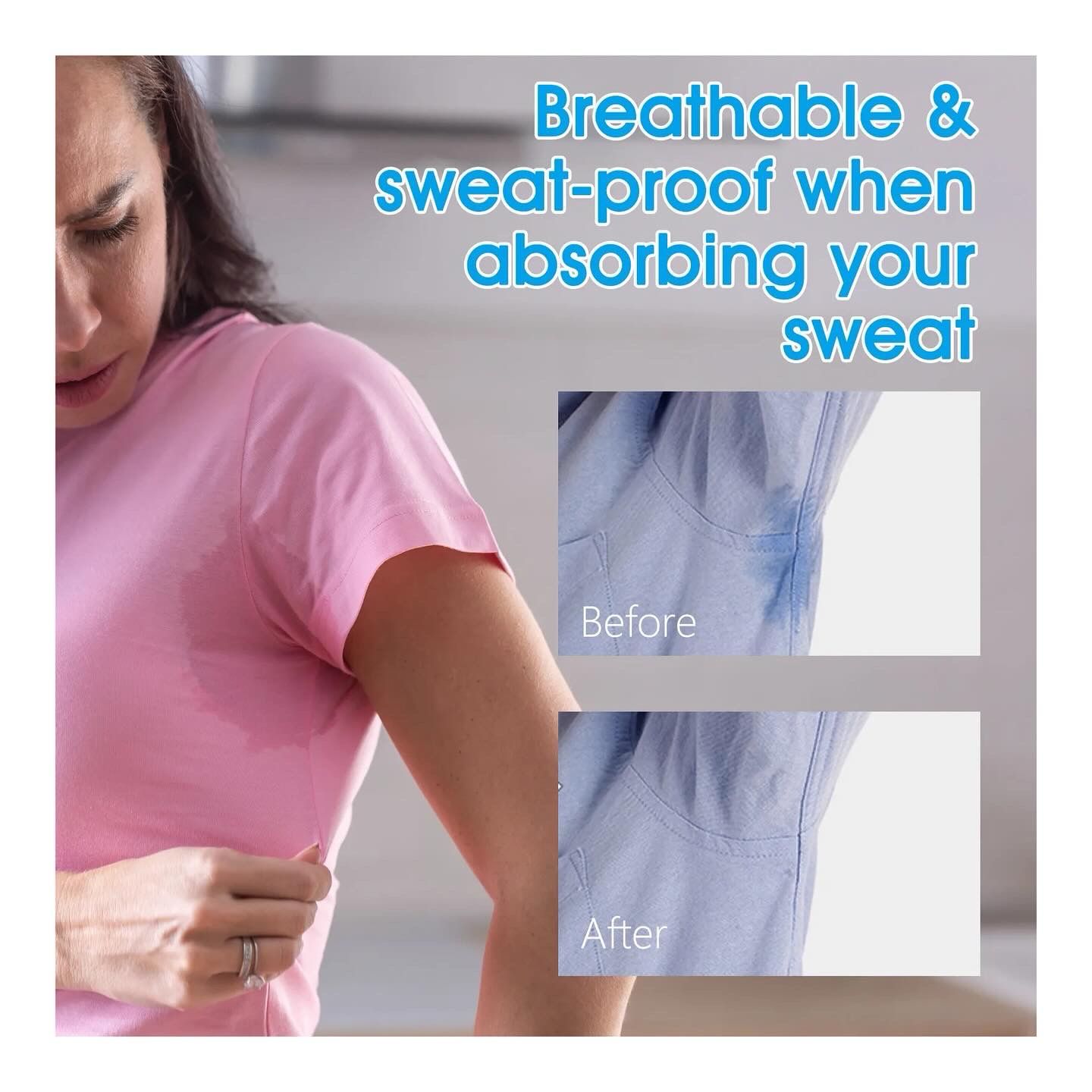 Sweat Arm Pad ( Each Packet has 5 Pair )