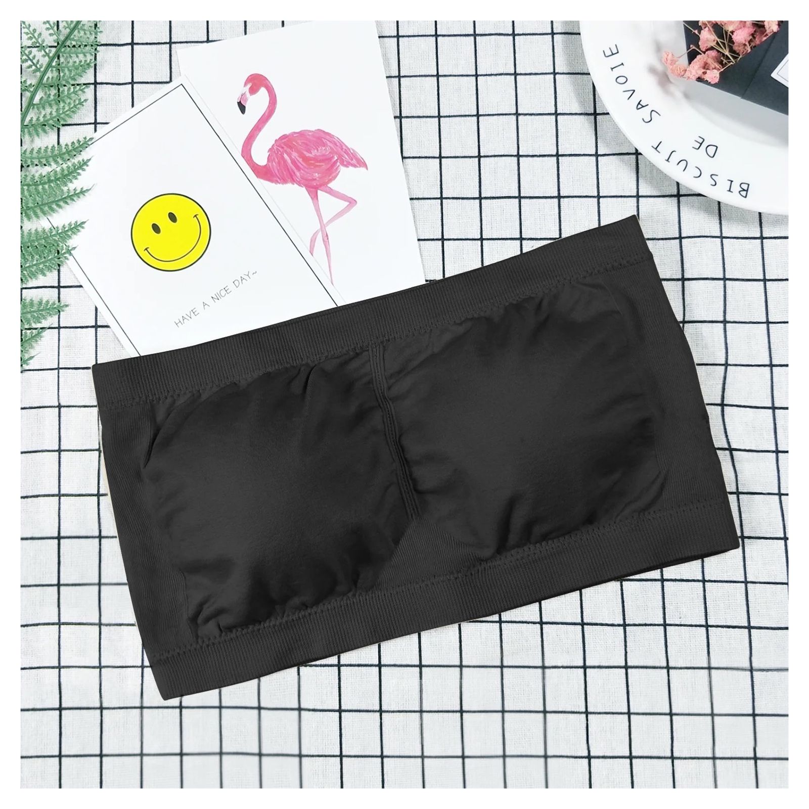STRAPLESS PADDED BRA